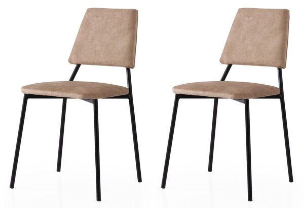 Zondo.hr Set blagovaonskih stolica (2 kom.) Limeta (crna). Akcija -32%. 1127578