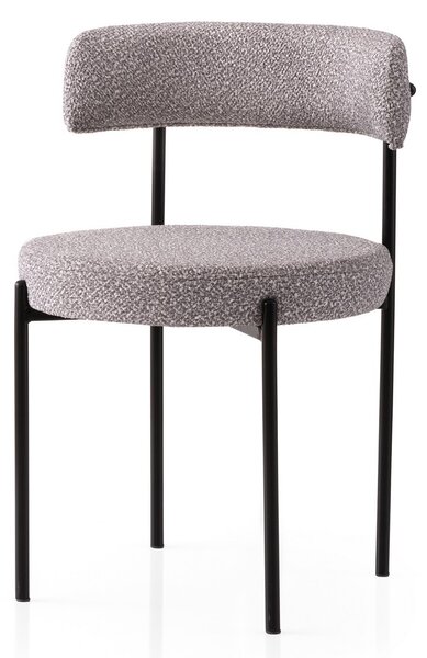 Zondo.hr Set blagovaonskih stolica (2 kom.) Gindera (crna + siva). Akcija -32%. 1127581