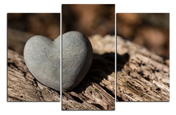 Slika na platnu - Kameno srce 1209C (90x60 cm)
