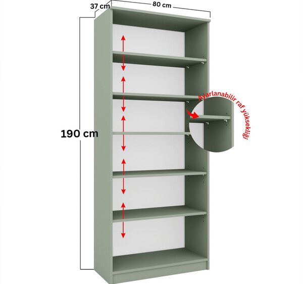 Zondo.hr Vitrina Luckiny V (zelena). Akcija -30%. 1127604