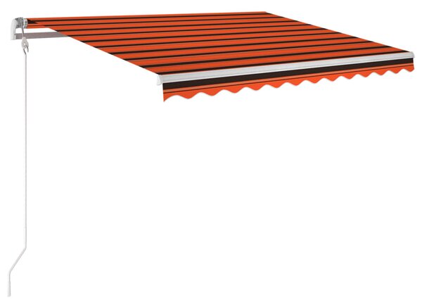 Tenda na automatsko uvlačenje 300 x 250 cm narančasto-smeđa - Šarena / 300 x 250 cm