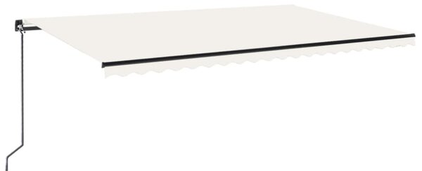 Tenda na ručno uvlačenje 500 x 300 cm krem - Krema / 500 x 300 cm