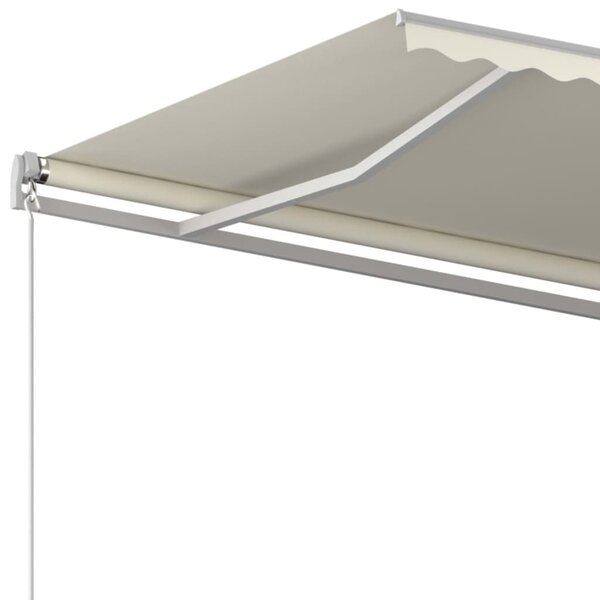 Tenda na ručno uvlačenje 500 x 300 cm krem - Krema / 500 x 300 cm