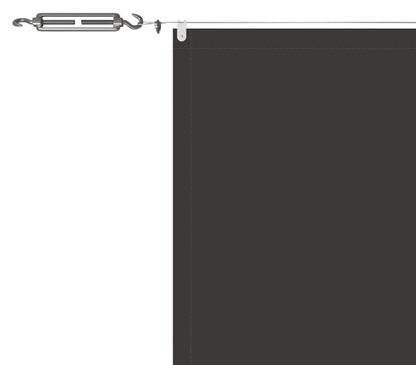 Okomita tenda antracit 140 x 800 cm od tkanine Oxford - Antracitno siva / 140 x 800 cm