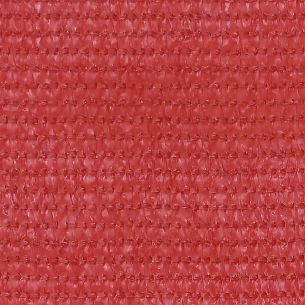 Balkonski zastor crveni 75 x 300 cm HDPE - Crvena / 75 x 300 cm