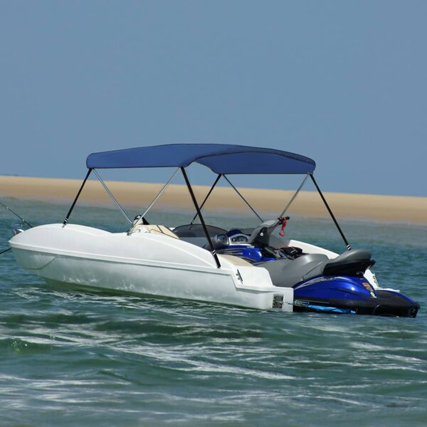Tenda bimini s 2 luka modra 180 x 130 x 110 cm - Plava / 180 x 130 x 110 cm