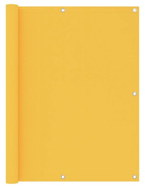 Balkonski zastor žuti 120 x 600 cm od tkanine Oxford - Žuta / 120 x 600 cm