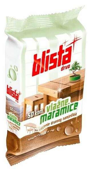 Vlažna maramica Blista Drvo (50 Kom.)