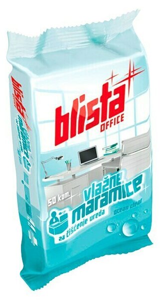 Vlažna maramica Blista Office (50 Kom.)