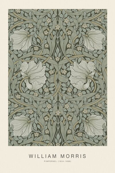 Reprodukcija umjetnosti Pimpernel (Special Edition Classic Vintage Pattern) - William Morris, (26.7 x 40 cm)