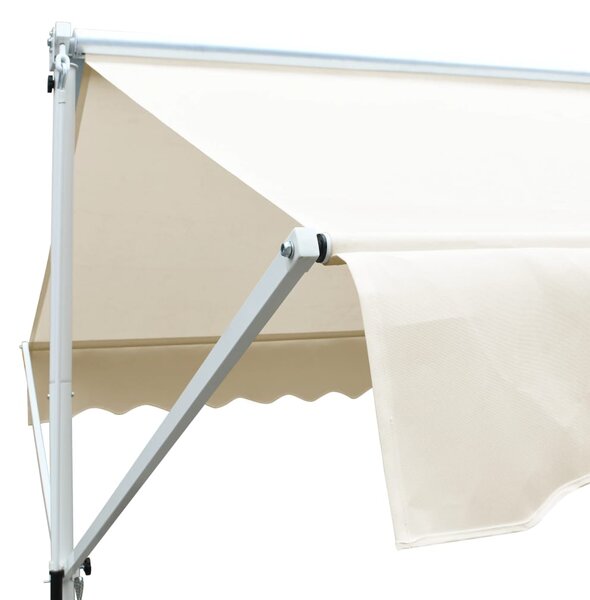 Samostojeća tenda 500 x 300 cm krem - Krema / 5 x 3 m