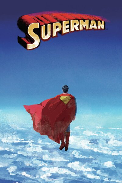 Ilustracija Superman - In The Skies