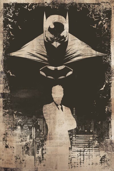 Umjetnički plakat Batman - Silhouettes, (26.7 x 40 cm)