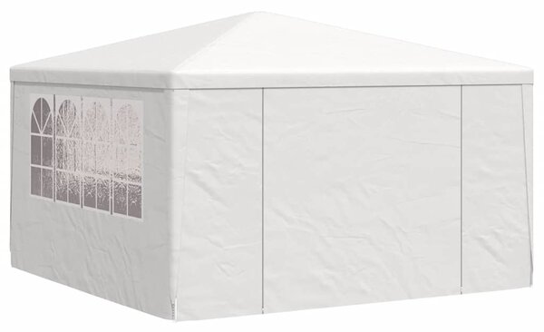 Profesionalni šator za zabave 4 x 4 m bijeli 90 g/m² - Bijela / 4 x 4 m