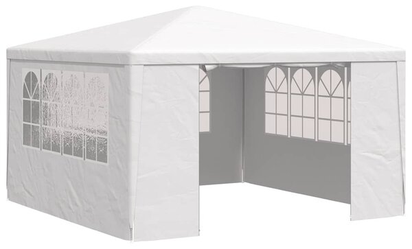 Profesionalni šator za zabave 4 x 4 m bijeli 90 g/m² - Bijela / 4 x 4 m