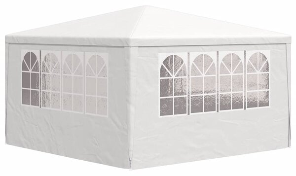 Profesionalni šator za zabave 4 x 4 m bijeli 90 g/m² - Bijela / 4 x 4 m