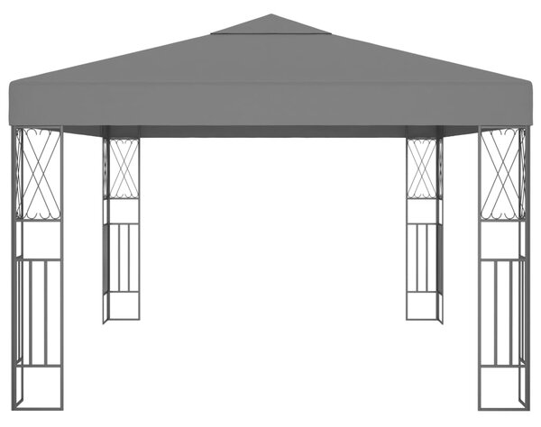 Sjenica od tkanine 3 x 4 m antracit - Antracitno siva / 3 x 4 m