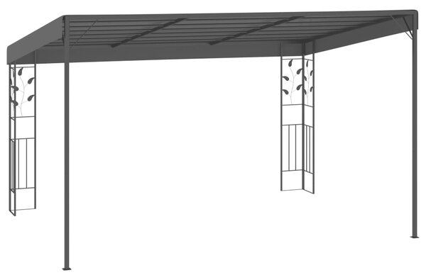 Zidna sjenica 4 x 3 x 2,5 m antracit - Antracitno siva / 4 x 3x 2.5 m