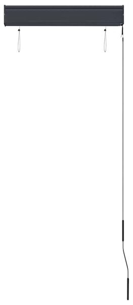 Vanjska roleta 60 x 250 cm narančasto-smeđa - Narančasta / 60 x 250 cm