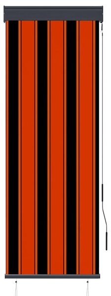 Vanjska roleta 60 x 250 cm narančasto-smeđa - Narančasta / 60 x 250 cm