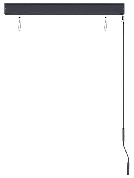 Vanjska roleta 100 x 250 cm plavo-bijela - Plava / 100 x 250 cm