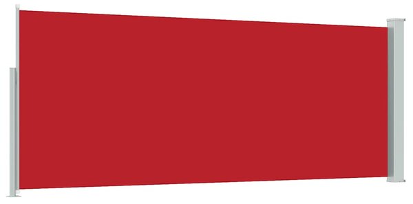 Uvlačiva bočna tenda 120 x 300 cm crvena - Crvena / 117 x 300 cm