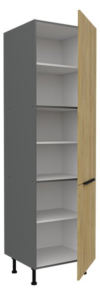 Zondo.hr Kuhinjski ormarić za namirnice Carminia 60 DK-215 2F (hrast cremona + antracit). 1127951