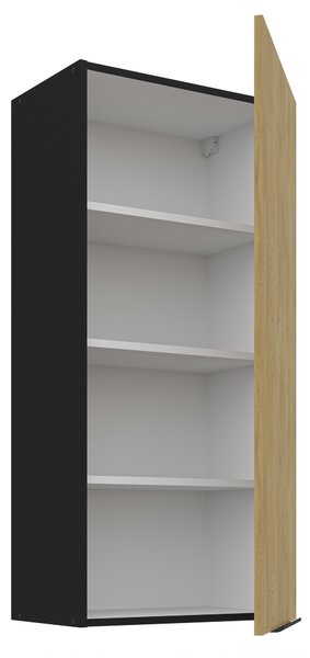 Zondo.hr Gornji kuhinjski ormarić Carminia 50 G-108 1F (hrast cremona + crna). Akcija -8%. 1128006