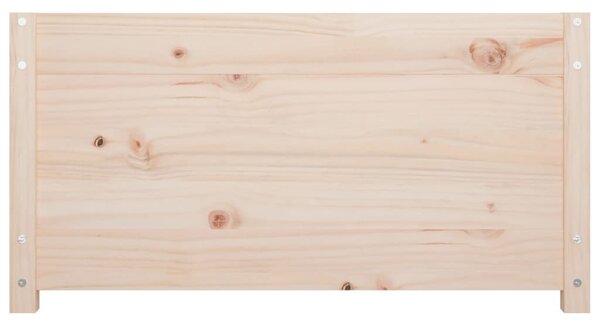Dnevni ležaj 75x190 cm mali jednokrevetni masivna borovina - Smeđa / 75 x 190 cm