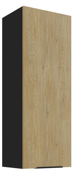 Zondo.hr Gornji kuhinjski ormarić Carminia 40 G-108 1F (hrast cremona + crna). Akcija -6%. 1128011