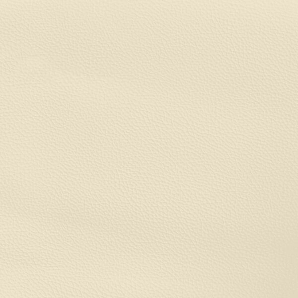 Krevet s oprugama i madracem krem 200x200 cm od umjetne kože - Krema / 200 x 200 cm