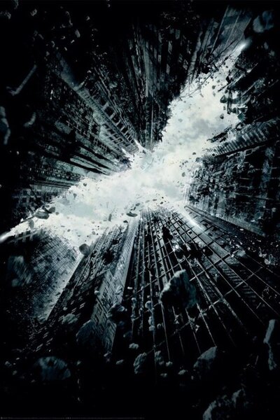 Poster The Dark Knight Trilogy - Bat, (61 x 91.5 cm)