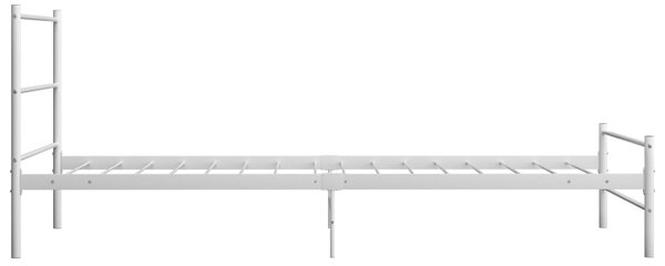 Okvir kreveta bijeli metalni 90 x 200 cm - Bijela / 90 x 200 cm