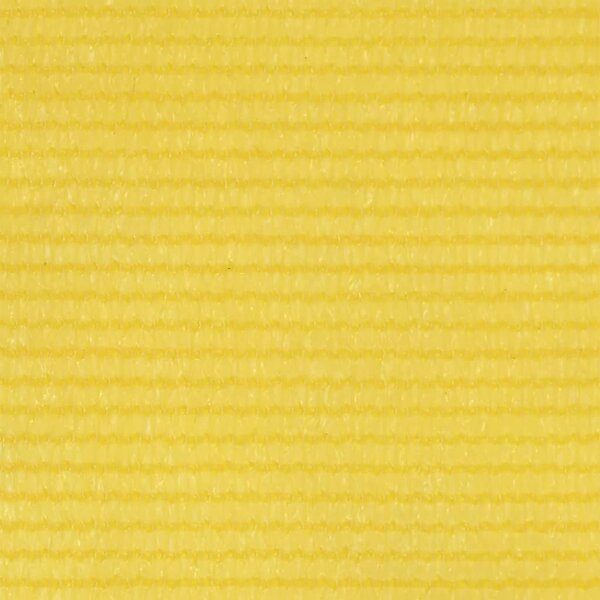 Balkonski zastor žuti 90 x 500 cm HDPE - Žuta / 90 x 500 cm