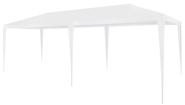Šator za zabave 3 x 6 m PE bijeli - Bijela / 3 x 6 m