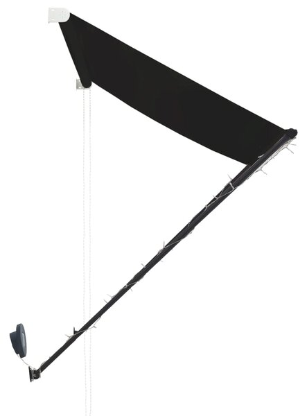 Tenda na uvlačenje s LED svjetlima 350 x 150 cm antracit - Antracitno siva / 350 x 150 cm