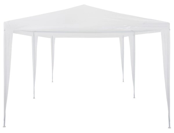 Šator za zabave 3 x 6 m PE bijeli - Bijela / 3 x 6 m