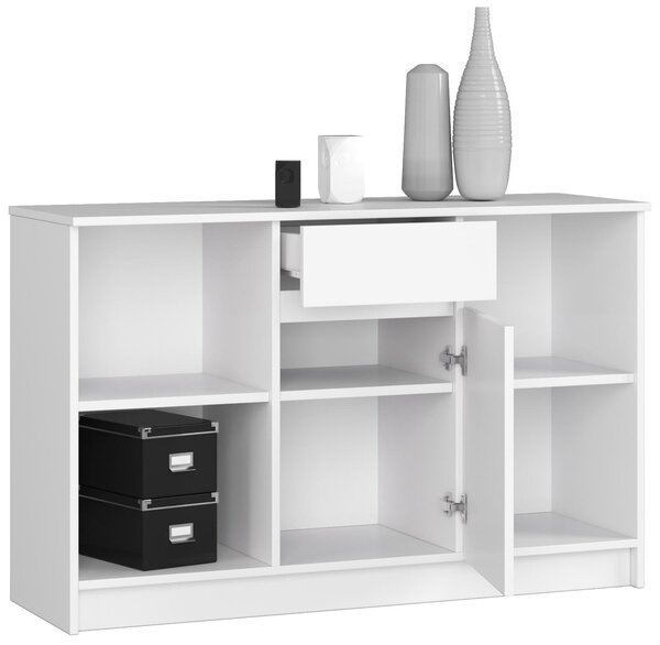 Kutni PC stolić Bahar (bijela)