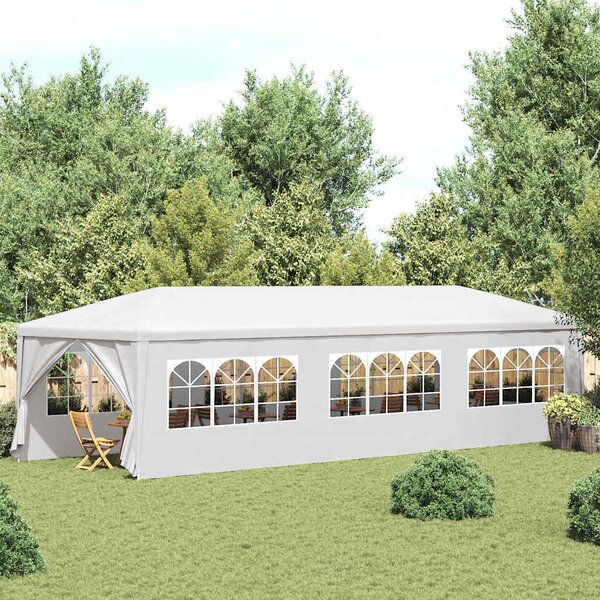 Šator za zabave 3 x 9 m bijeli - Bijela / 3 x 9 m