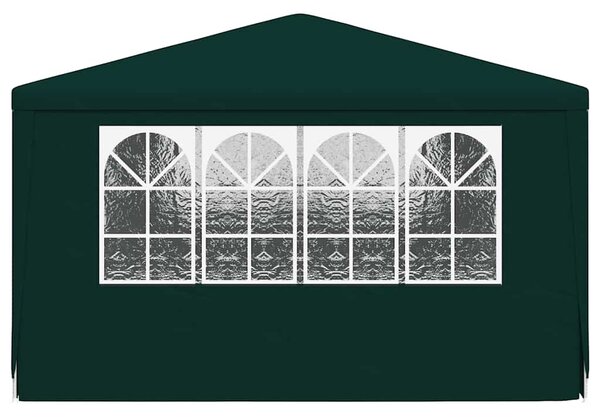 Profesionalni šator za zabave 4 x 6 m zeleni 90 g/m² - Zelena / 4 x 6 m
