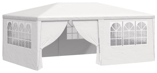 Profesionalni šator za zabave 4 x 6 m bijeli 90 g/m² - Bijela / 4 x 6 m