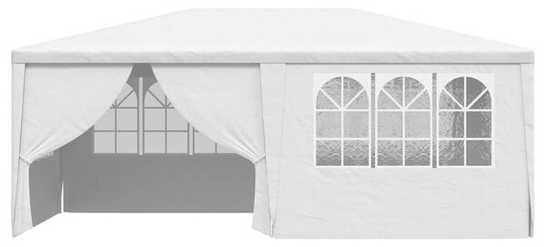 Profesionalni šator za zabave 4 x 6 m bijeli 90 g/m² - Bijela / 4 x 6 m