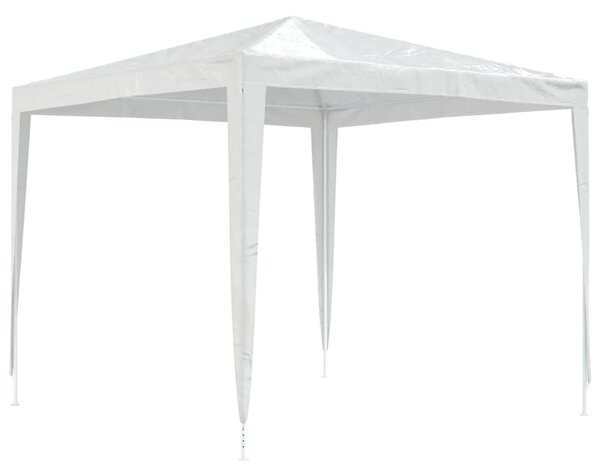 Šator za zabave 2,5 x 2,5 m bijeli - Bijela / 2.5 x 2.5 m