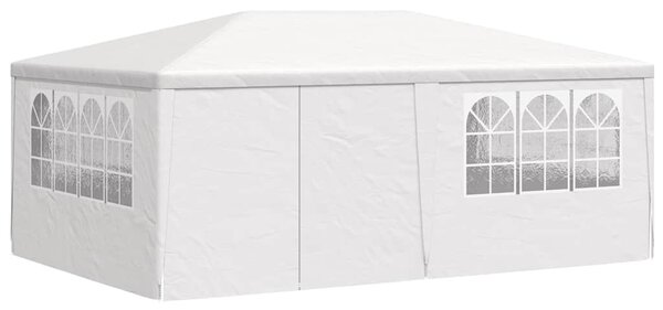 Profesionalni šator za zabave 4 x 6 m bijeli 90 g/m² - Bijela / 4 x 6 m