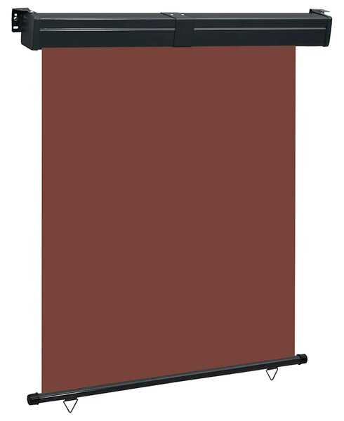 Balkonska bočna tenda 145 x 250 cm smeđa - Smeđa / 145 x 250 cm