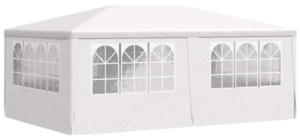 Profesionalni šator za zabave 4 x 6 m bijeli 90 g/m² - Bijela / 4 x 6 m
