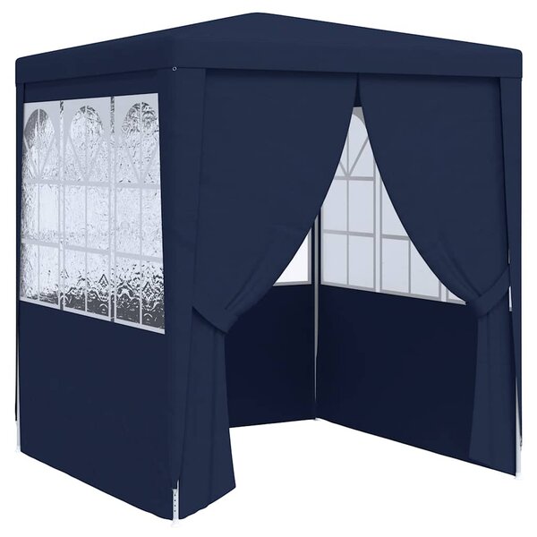 Profesionalni šator za zabave 2,5 x 2,5 m plavi 90 g/m² - Plava / 2.5 x 2.5 m