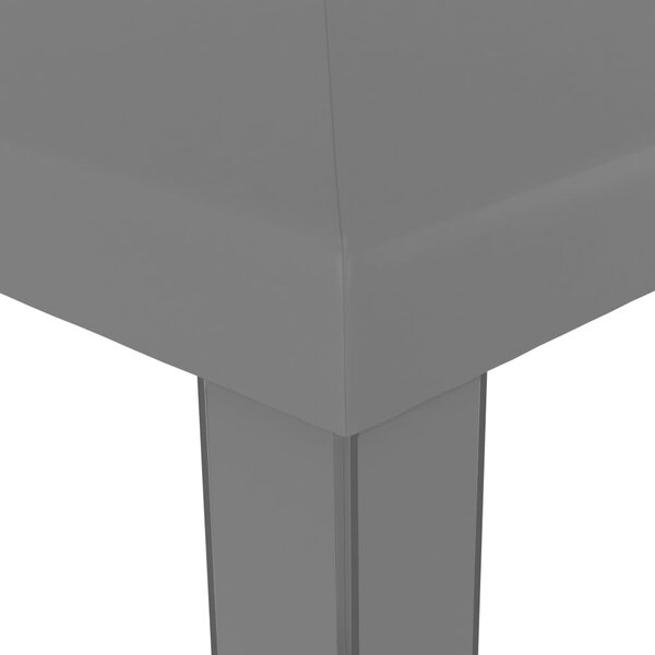 Sjenica s dvostrukim krovom 3 x 6 m antracit - Antracitno siva / 3 x 6 m