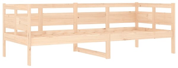 Dnevni ležaj od masivne borovine 80 x 200 cm - Smeđa / 80 x 200 cm