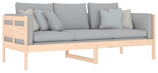 Dnevni ležaj od masivne borovine 80 x 200 cm - Smeđa / 80 x 200 cm